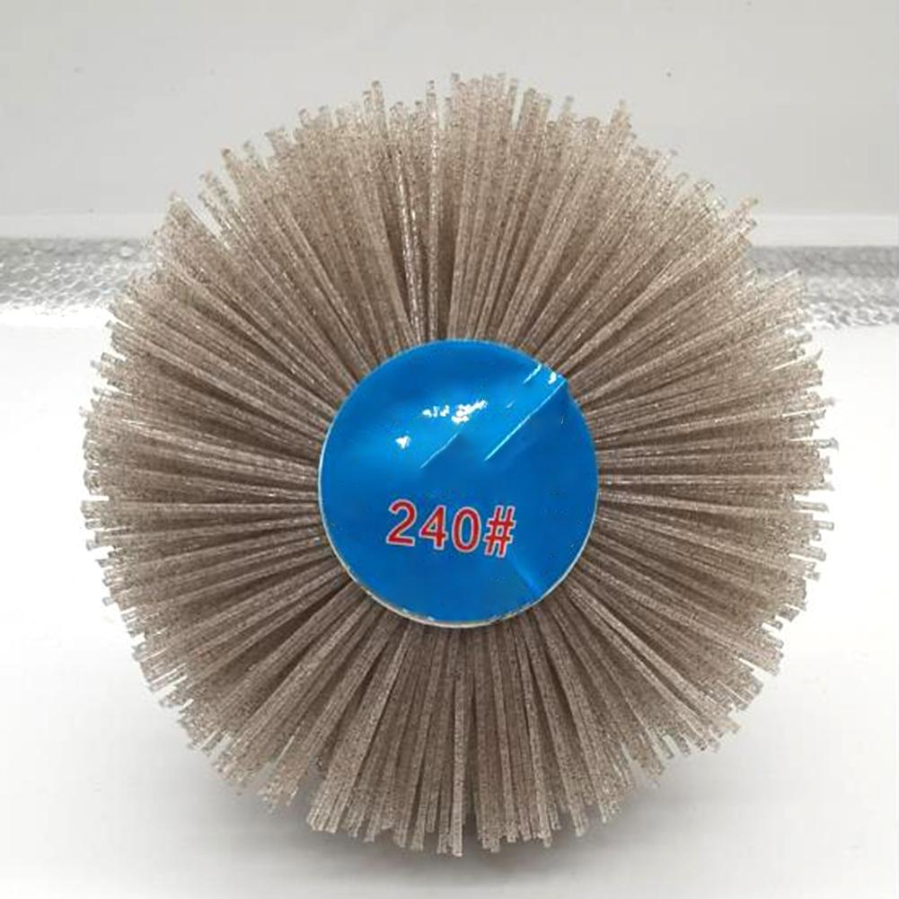 Nylon Wheel Brush for Woodcarving with 80mm Diameter for Precision Work
