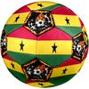 1 pz Tema Sportivo Ghana Taglia 5 Pallone da Calcio Professionale Partita Allenamento Calcio Sportivo Indoor & Outdoor Pallone Leggero Resistente c669
