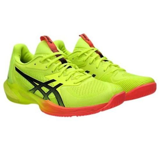 Asics Solution Speed Ff 3 Paris Желтый Безопасности Черный Женские - 1042A275-750 EU 38 жёлтый