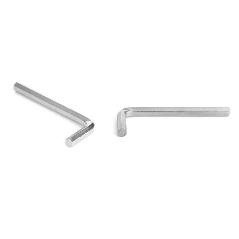 1Pcs 0.9 1.27 1.5 2 2.5 3 4 5 6 8Mm Metric Allen Nickel Plating Hexagon Keys Set Ball Point End Long Arm Hex Key Wrench