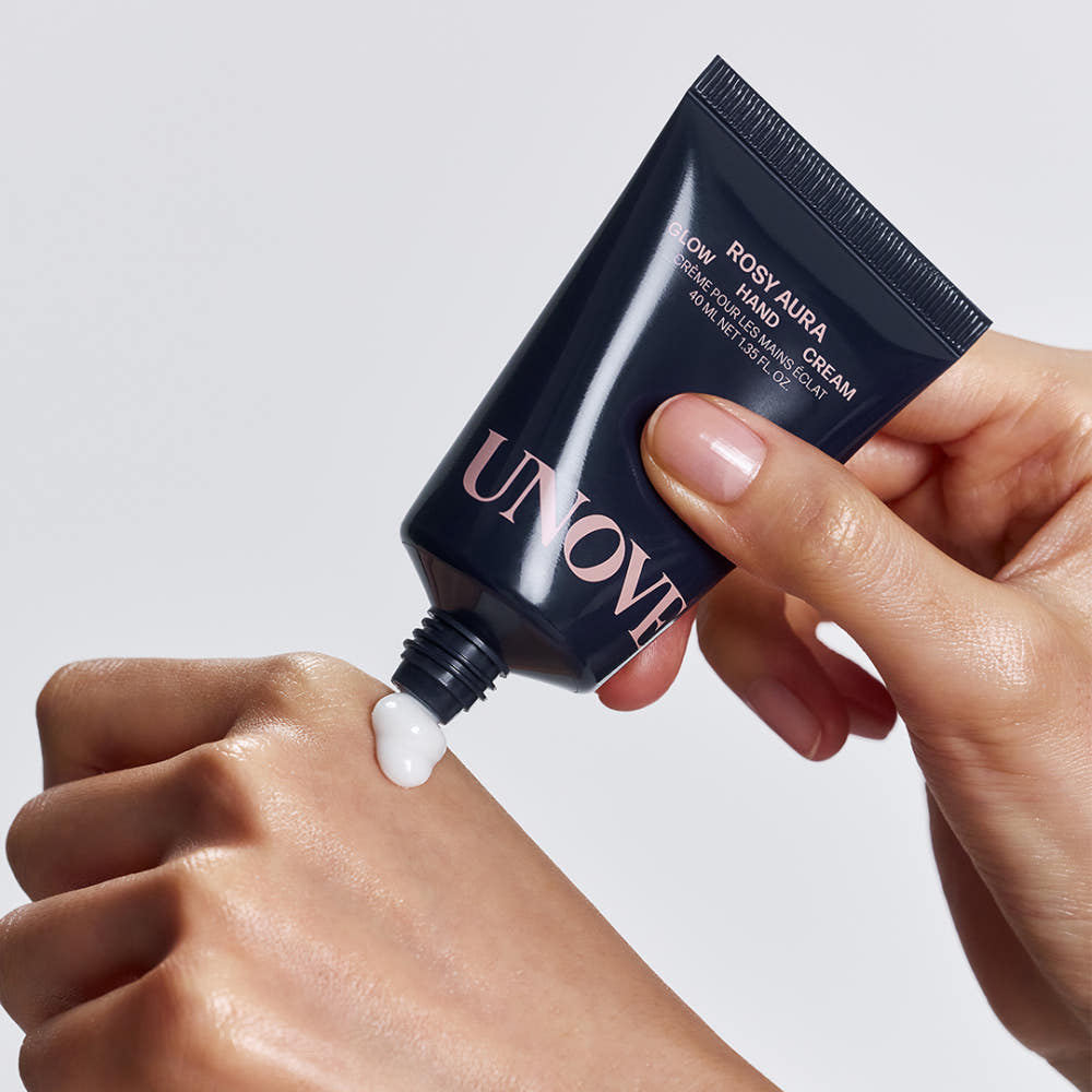 Unove Glow Perfume Hand Cream 40ml Nu Vanilla Rosy Aura Sensual White Moisturizing Scent Options