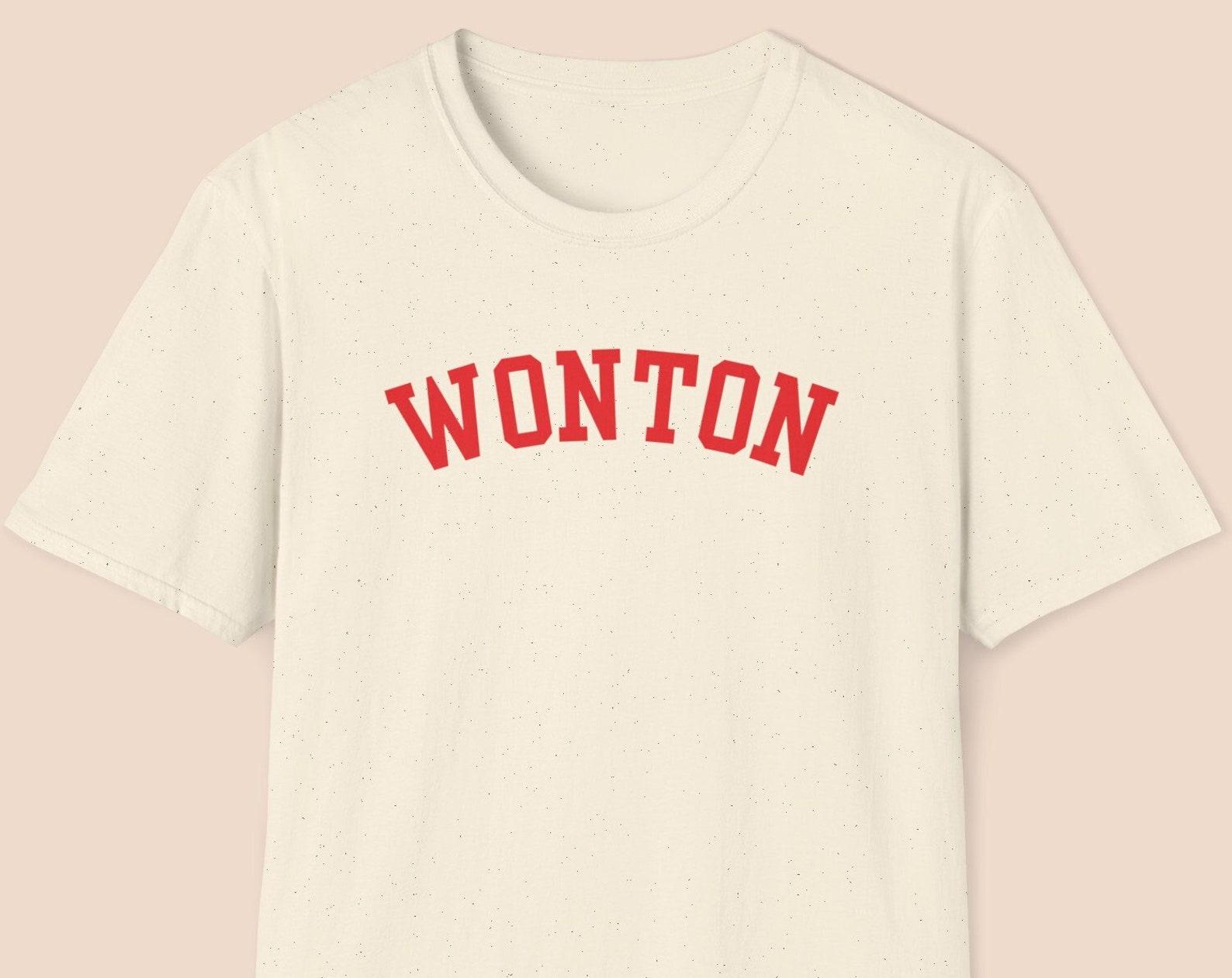 Wonton Shirt, Gift for Wonton Lover, Chinese Food Lover, Chinese Gift, Chinese Shirt, Wonton Soup S