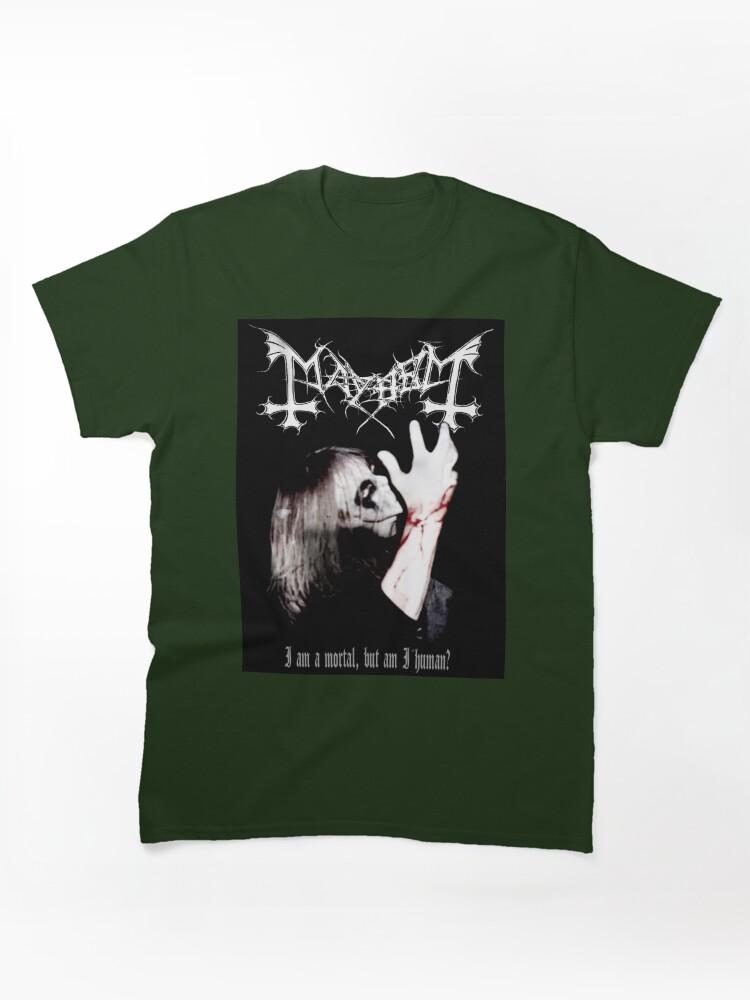 Eternal Mayhem Unisex T-Shirt, Mayhem Tee, Mayhem Inspired Merch, Black metal Unisex T-Shirt, Dead Classic Unisex T-Shirt