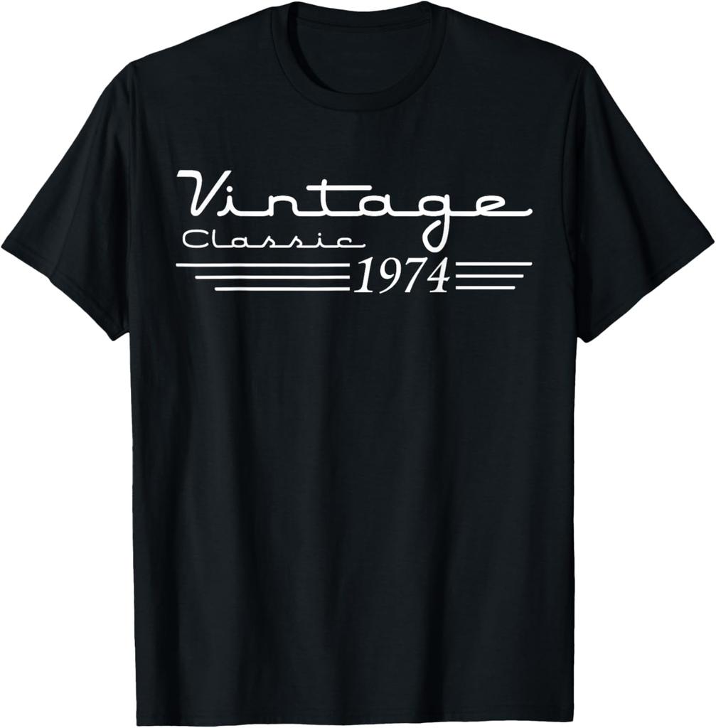 51 Year Old Gift Classic 1974 Limited Edition 51st Birthday T-Shirt Unisex Summer Streetwear Tops Print On Demand Short Sleeve
