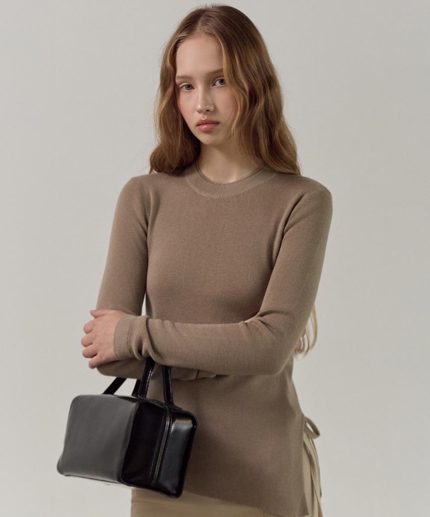 ELLIOTI Diagonal Flow Knit Ts_3Color