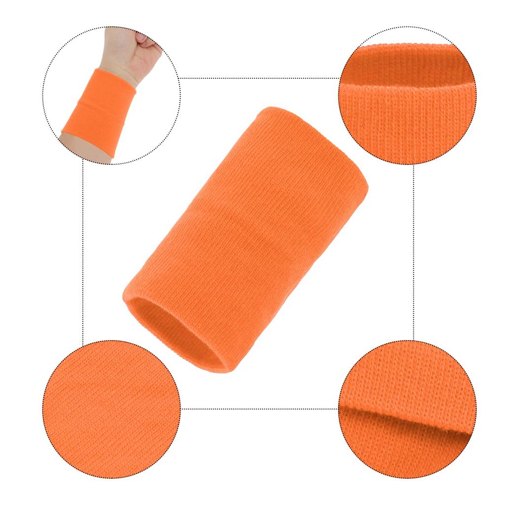 CAPASTEC Wristband Sweat Wipe for Sports, Set of 2, Soft
