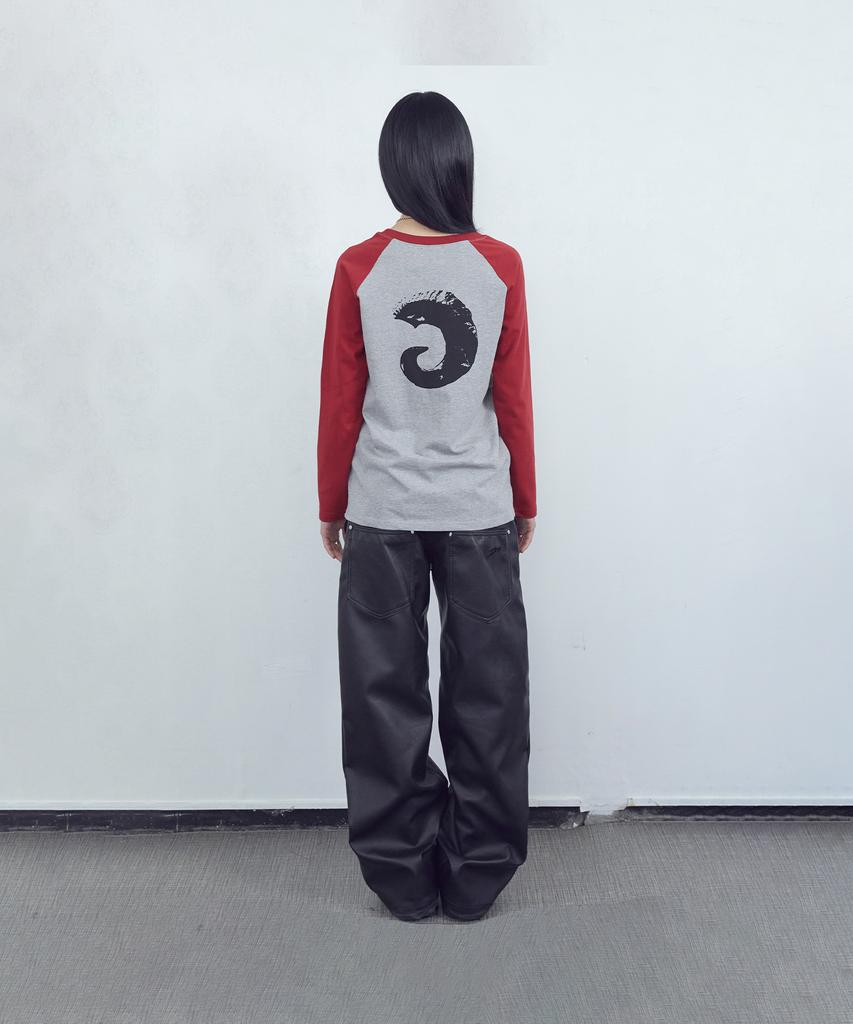Tansanmageunesyum Sulano X Carbonated Raglan Horn Long Sleeve (Grey)