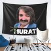 Murat Erdem Erdemin Turkish Winker Tapestry Wall Hanging Aesthetic Home Decoration Tapestries for Living Room Bedroom