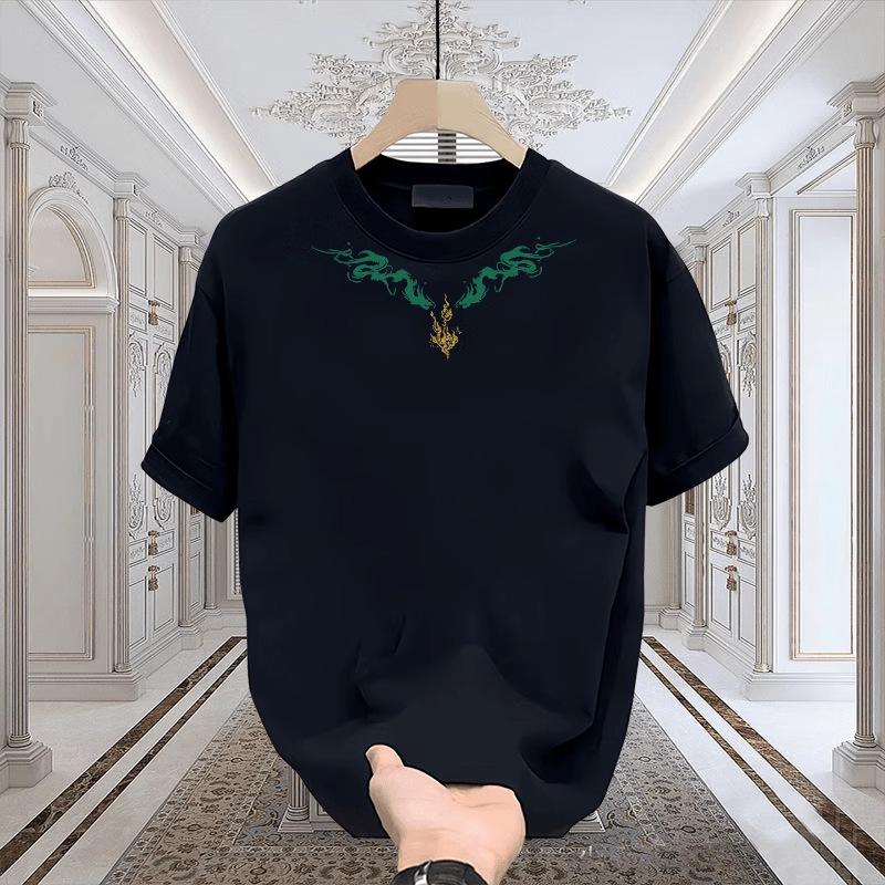 

Летняя мужская женская футболка с круглым вырезом, коротким рукавом и принтом, дышащие спортивные топы S