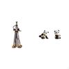 Musician Panda Resin Sculpture Figurine Bedroom Home Decor Party Table Centerpiece Desk Figure Art
