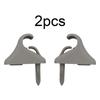 Klips Klips Sunvisor Retainer Clips 2PC Brand Clip Easy Grey