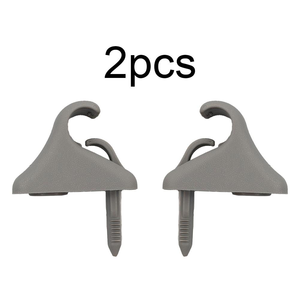 Klips Klips Sunvisor Retainer Clips 2PC Brand Clip Easy Grey