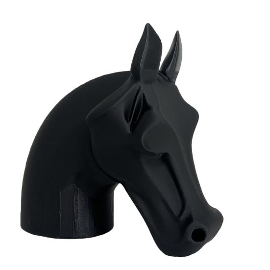 

Trailer Hitch Protective Cover 3D Printed Horse Head Trailer Hitch Ball Cover Funny