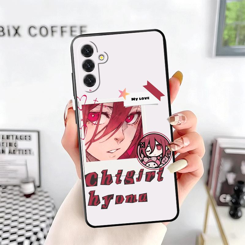 Blue L-Locks Chigiri Hyoma Soft Phone Case for Samsung A17 A37 A57 A16 A26 A36 A56 A15 A25 A35 A55 A14 A24 A34 A54 A13 A23 A33 A