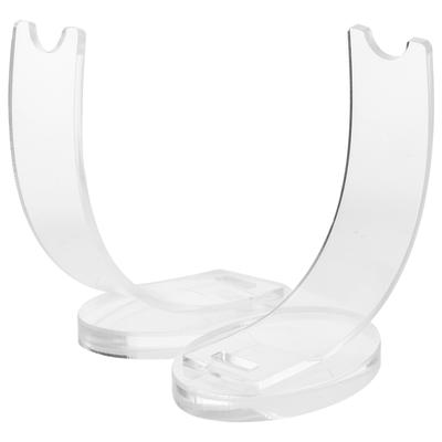 2/1pcs Acrylic Pen Display Stand Transparent Display Holder Makeup Brush Holder Portalapices Display Rack Pen Storage Stand