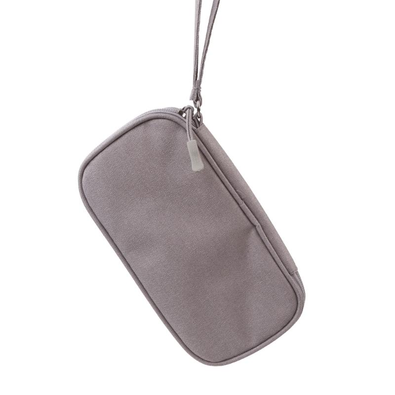 Storage Bag Carrying Box for Case Organizer Cover Pouch Shockproof Travel for Case for Power Bank Earphone USB Data Cabl