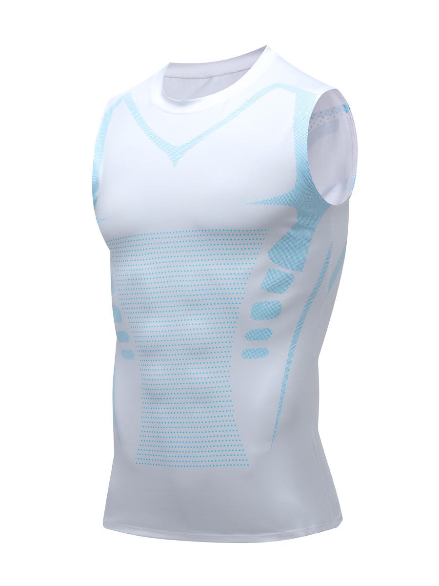 

Men s Quick-Dry High-Elastic Sports Base Layer - Long/Short Sleeve for Basketball & Running XL