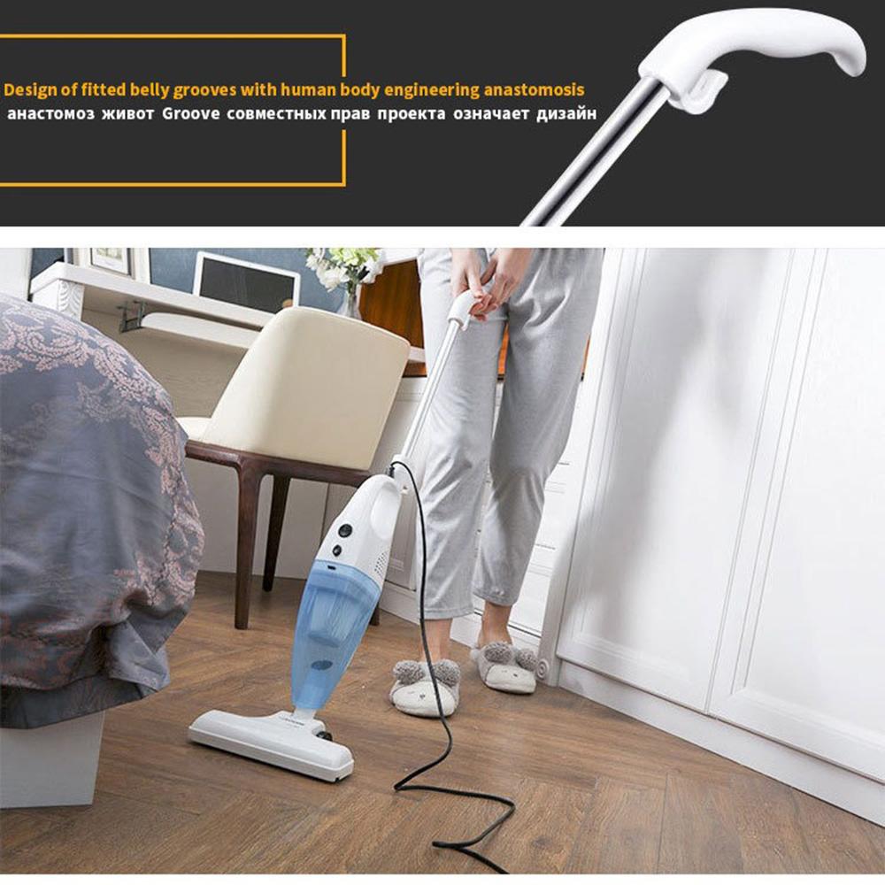 Handheld Vacuum Cleaner Labor-Saving Ultra Long Line Household Mite Removal Strong  Dry And Wet Dual-Use Vacuum Cleaner Electric