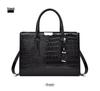 Women's European & American Style Crocodile Handbag: Large Capacity Shoulder & Crossbody Bag