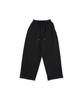 CREAM SODA LAB Air Essential Side Cut Wide Elastic Pants Black
