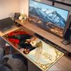 Angel Wings Book Large Size Mouse Pad Large Gaming Table Cushion Nonslip Laptop Tablet Big Mousepad Xxl Mat Mini Pc Playmat With Lock Edge