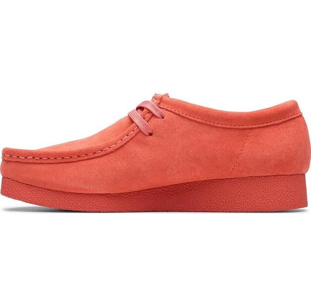 

Женские полуботинки Clarks Wallabee evo sh koralle lederschuhe 26181403 35 ½