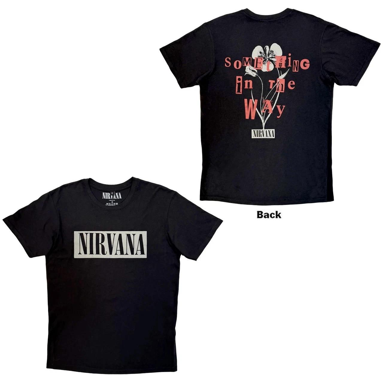 Nirvana - Something In The Way - Black Carbon t-shirt M