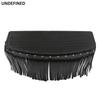 Motorcycle Floorboard Fringed Microfiber Simulation Leather Foot Pegs Cover for Harley Honda Suzuki Chief Cafe Racer Old