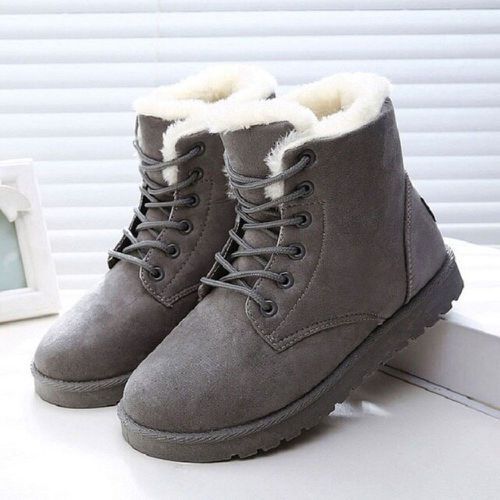 Botines de mujer Zapatos de mujer Botas de nieve de invierno Botas de mujer  Cálidas Botines de piel cálida Botines de mujer Invierno de mujer comprar a  buen precio — entrega gratuita,