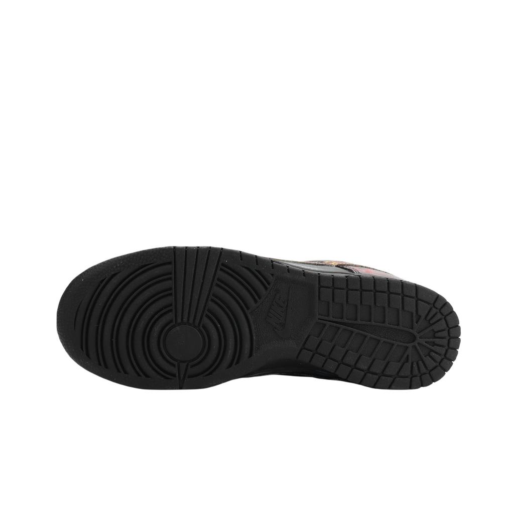 Nike Dunk Jiang Immersed Moon Abrasion Resistant Abrasion Resistant Low Top Skateboard Shoes Unisex Black Red IO7606-010(Team724-)