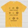 Lunar Eclipse Solar Eclipse Apocalypse Cotton Summer Casual Cool Loose T-Shirt