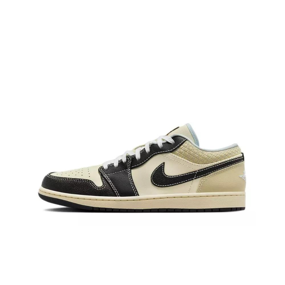 Air Jordan 1 Low SE Coconut Milk Black Muslin