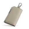 Genuine Leather Key Wallet With Zipper Coin Purse For Women Home Storage