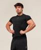 GYMSHARK Herr Quick-Dry Andningsbar Kompressionströja, Kortärmad Muskellinje T-shirt