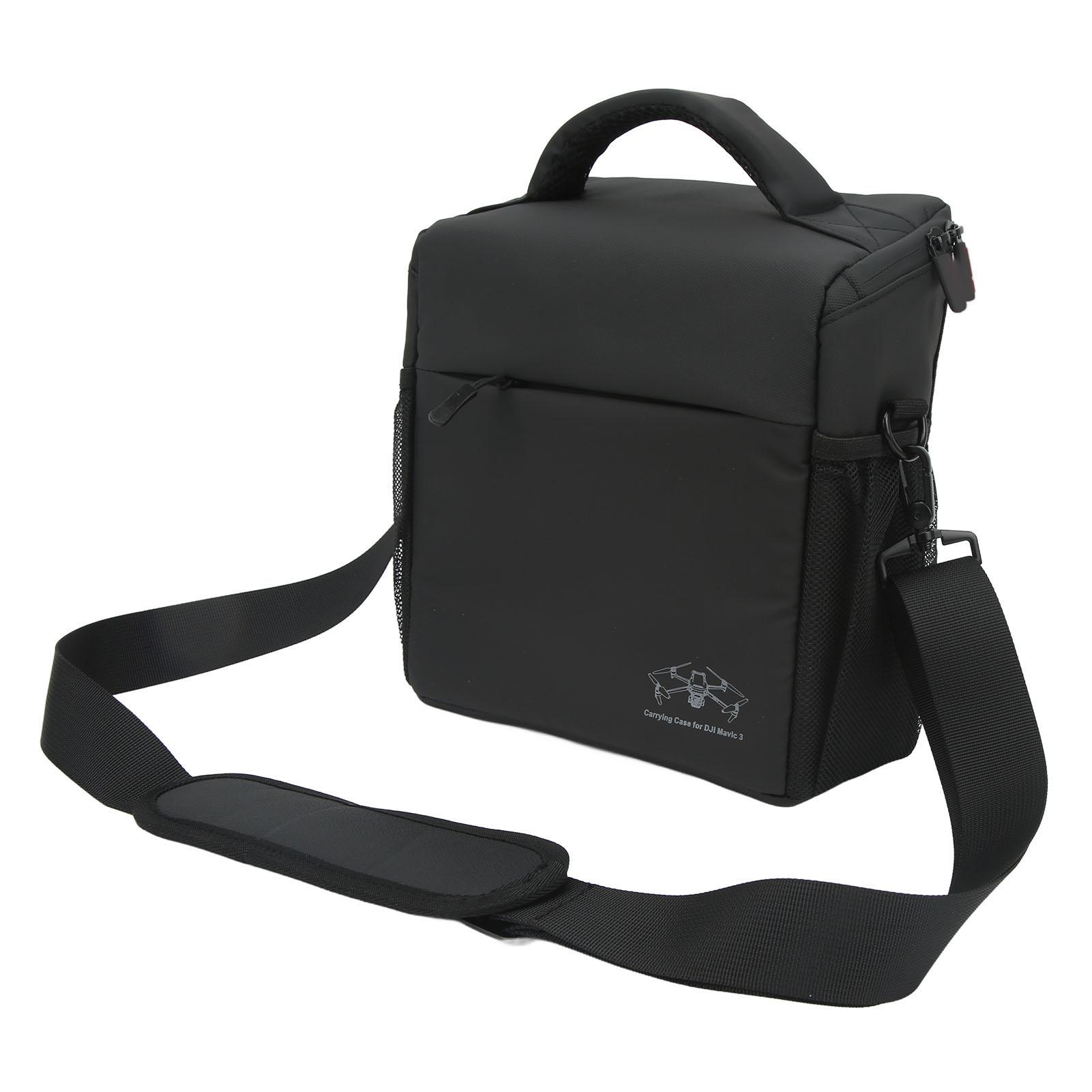 

Mini Drone Carrying Case 900D Waterproof One Shoulder Drone Storage Bag with Strap Black