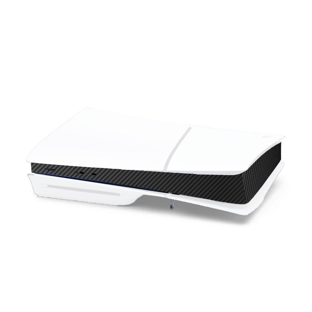 Aufkleber für ps5 Slim Konsole Matte Karbonfaser Skin Cover Aufkleber Host Center Aufkleber Für Sony Konsole 5