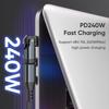 180 Degree USBC Charging Converter Fast Data Transfer USB-A Female Adapter  USB C Cable