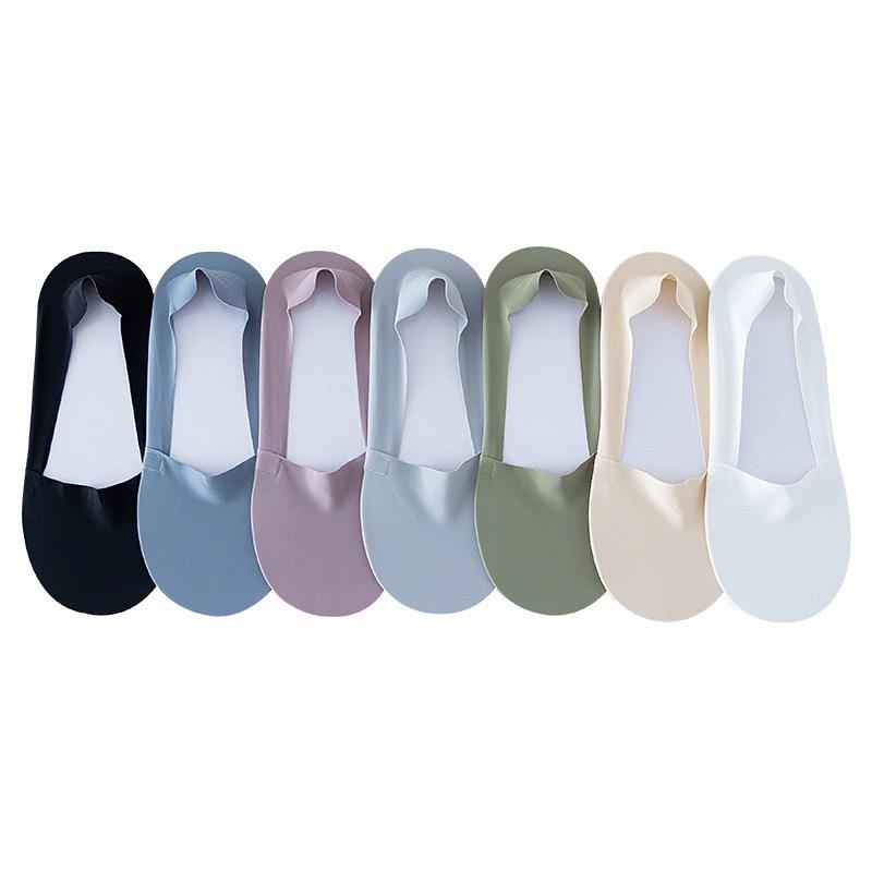 Ice Boat Socks Women'S Summer Thin Non-Slip Can'T Take Off The Heel Cotton-Soled Sweat-Absorbing High Heel Socks Pumps Single Shoes Invisible Socks