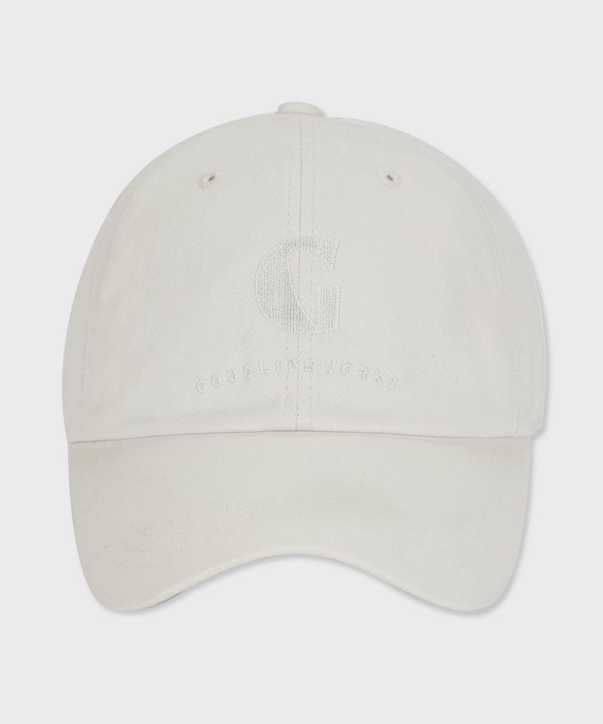 GLW G Arch Logo Cap Cream