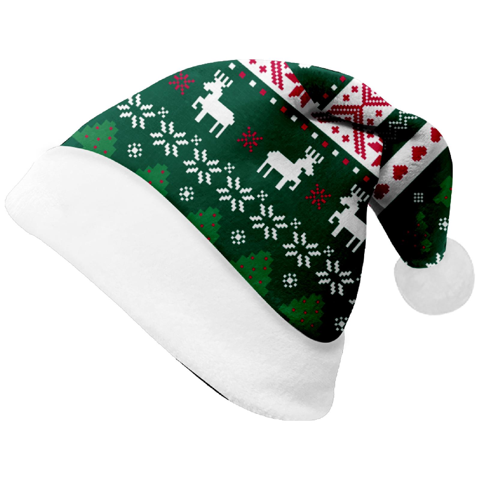 

Забавные рождественские шапки, товары для рождественской вечеринки, праздничные шапки M