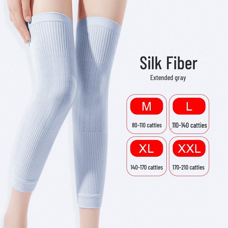 Silk Knee Pads for Men and Women - Non-Slip, Warm Joint Protection for All Seasons