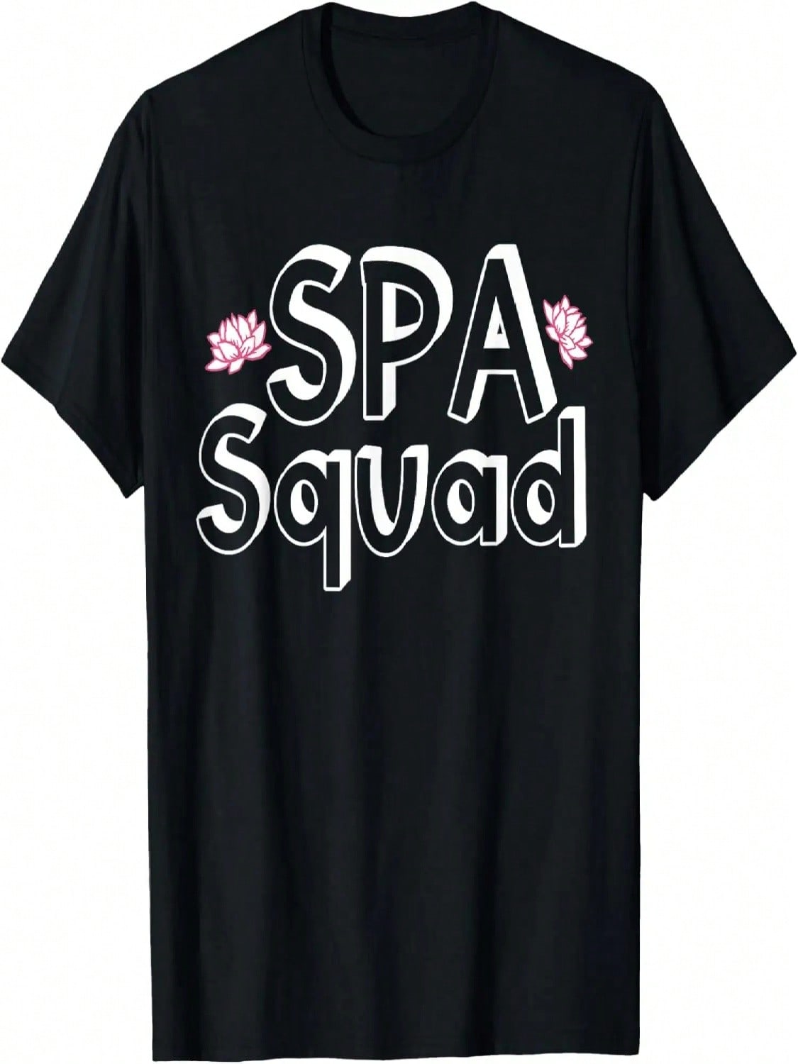Spa Squad Spa Staff Funny Spa Birthday Party T-Shirt S разноцветный