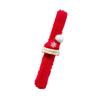 Christmas Slap Bracelets Snaps Santas Claus Party Favors Xmas Wrist Bands Decorations For Exchange Gifts Party Favors Birthday