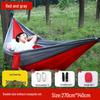 Quick Open Mosquito Net Hammock for Outdoor Camping - Single or Double Person, Anti-Rollover Design with Nisi Fabric.