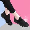 New Spring and Summer Women's Shoes Breathable Mesh Soft Sole Versatile Leather Walking Mother Shoes One Pedal Lazy Shoes
