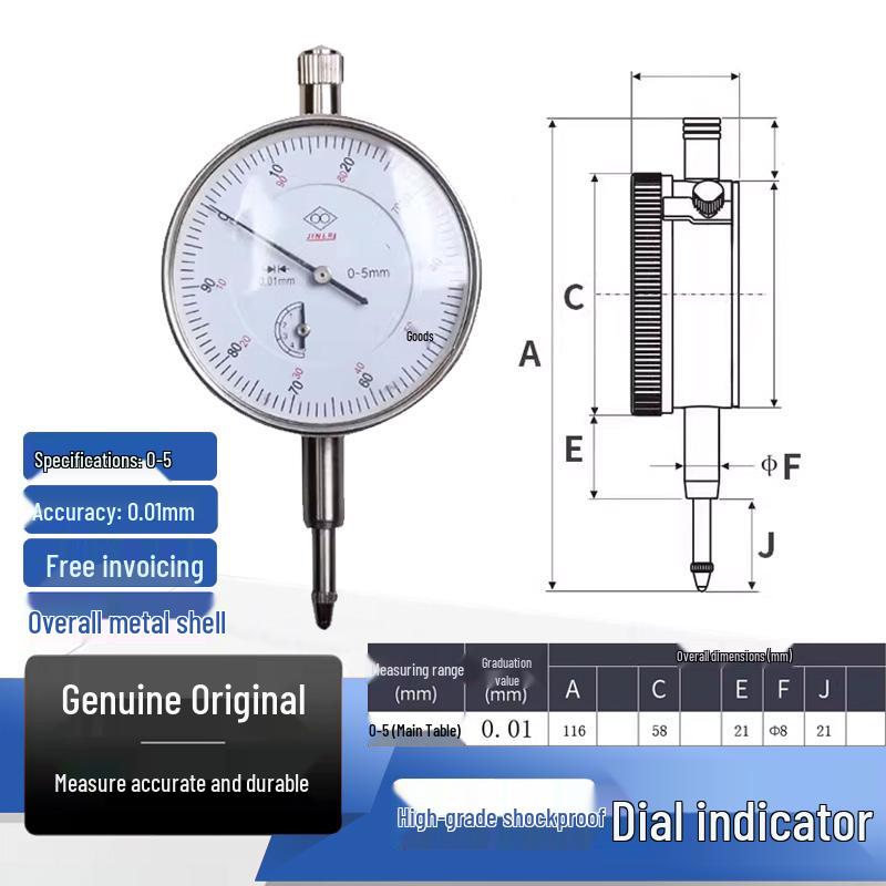 High-Precision Digital Dial Indicator and Magnetic Base Set