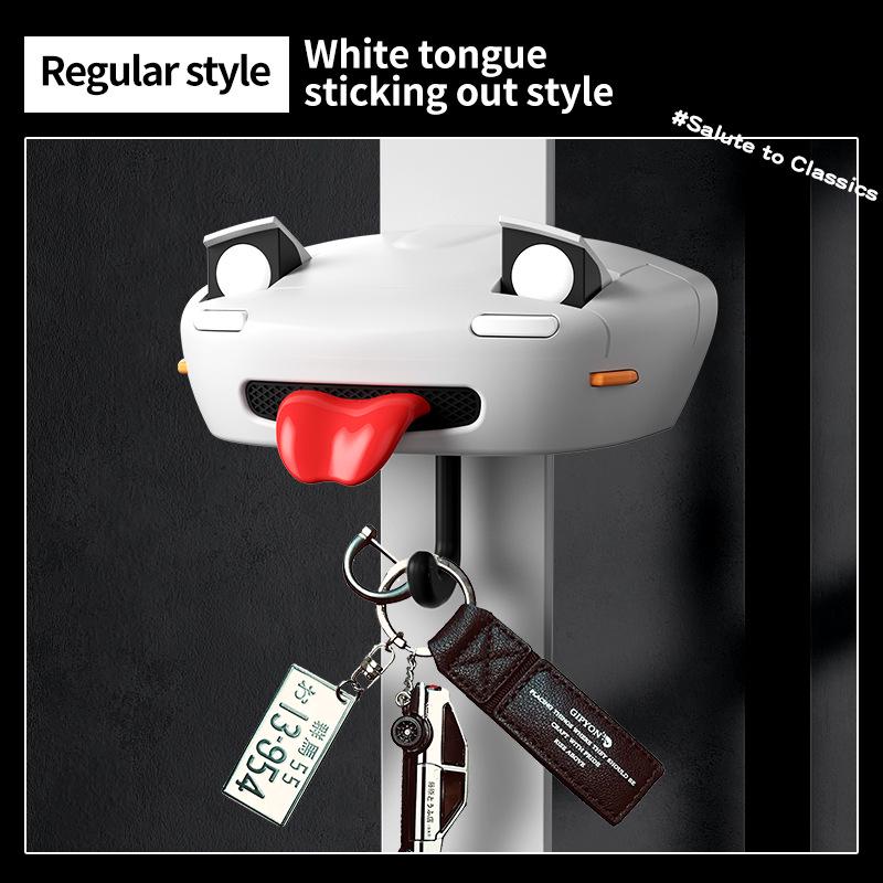 AE86 Pop-Up Headlight Key Hook: Decorative Wall Hanger & Creative Toy Car Model