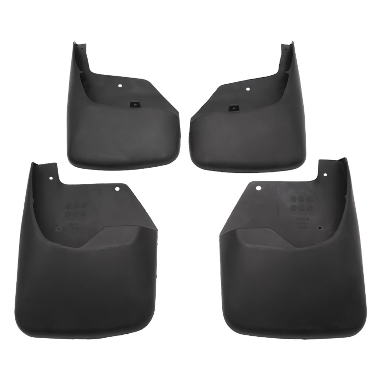 

4PCS Car Mud flaps Splash Guards Mudguards Car Mud Flaps Compatible with Chevrolet Trailblazer 2002 2003 2004 2005 2006 2007 2008 2009 XF-14 чорний