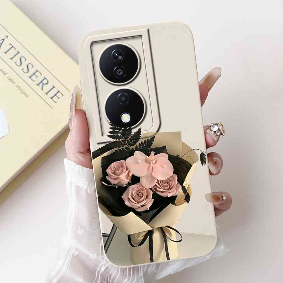 For Honor X7b 4G 5G CLK-LX1 Case Fashion Cute Butterfly Rabbit Soft Silicone Cover For Honor X7b CLK-LX2 CLK-LX3 Phone Cases