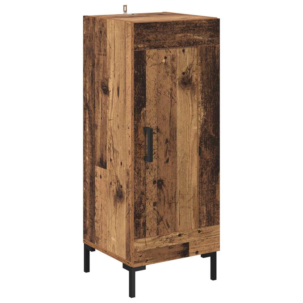 Reclaimed Wood Highboard 27.8 x 13.4 x 70.9 in (69.5 x 34 x 180 cm) Engineered Wood